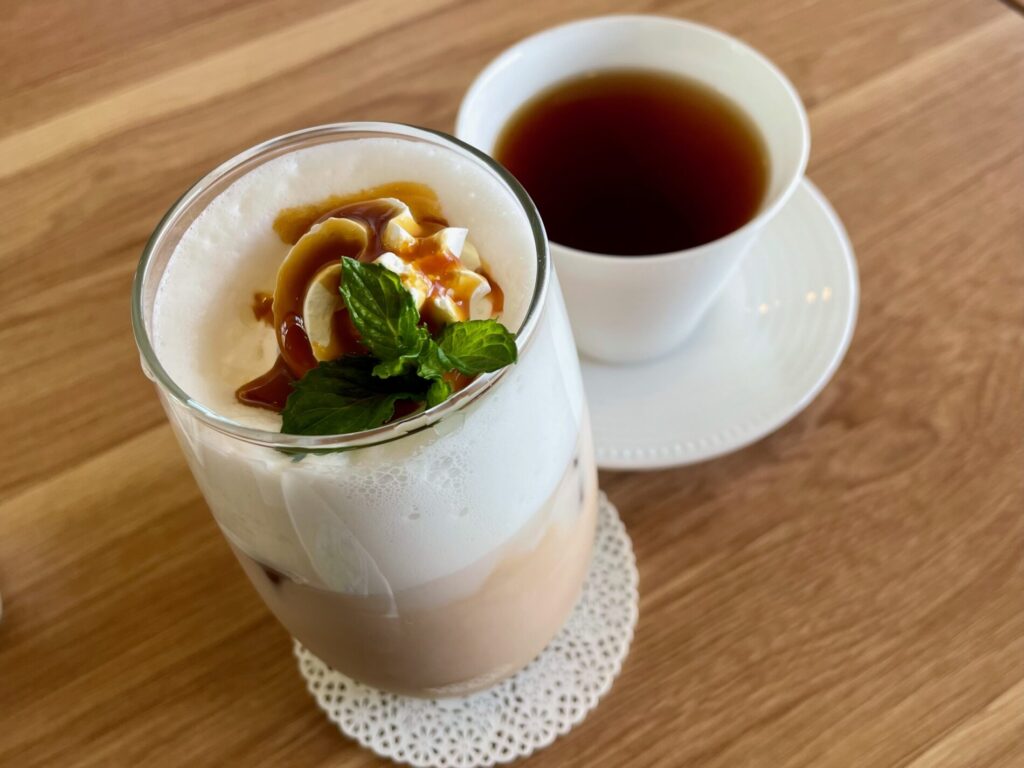 安曇野Cafe氷室さんのドリンク